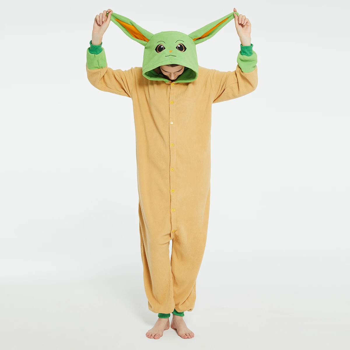 Baby Clothing Unisex - Adultos Yoda Baby Grogu Onesies disfraz