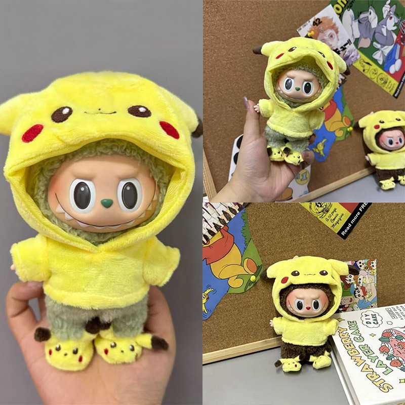 Baby Clothing Unisex - 15 17cm para muñeca Labubu dibujos