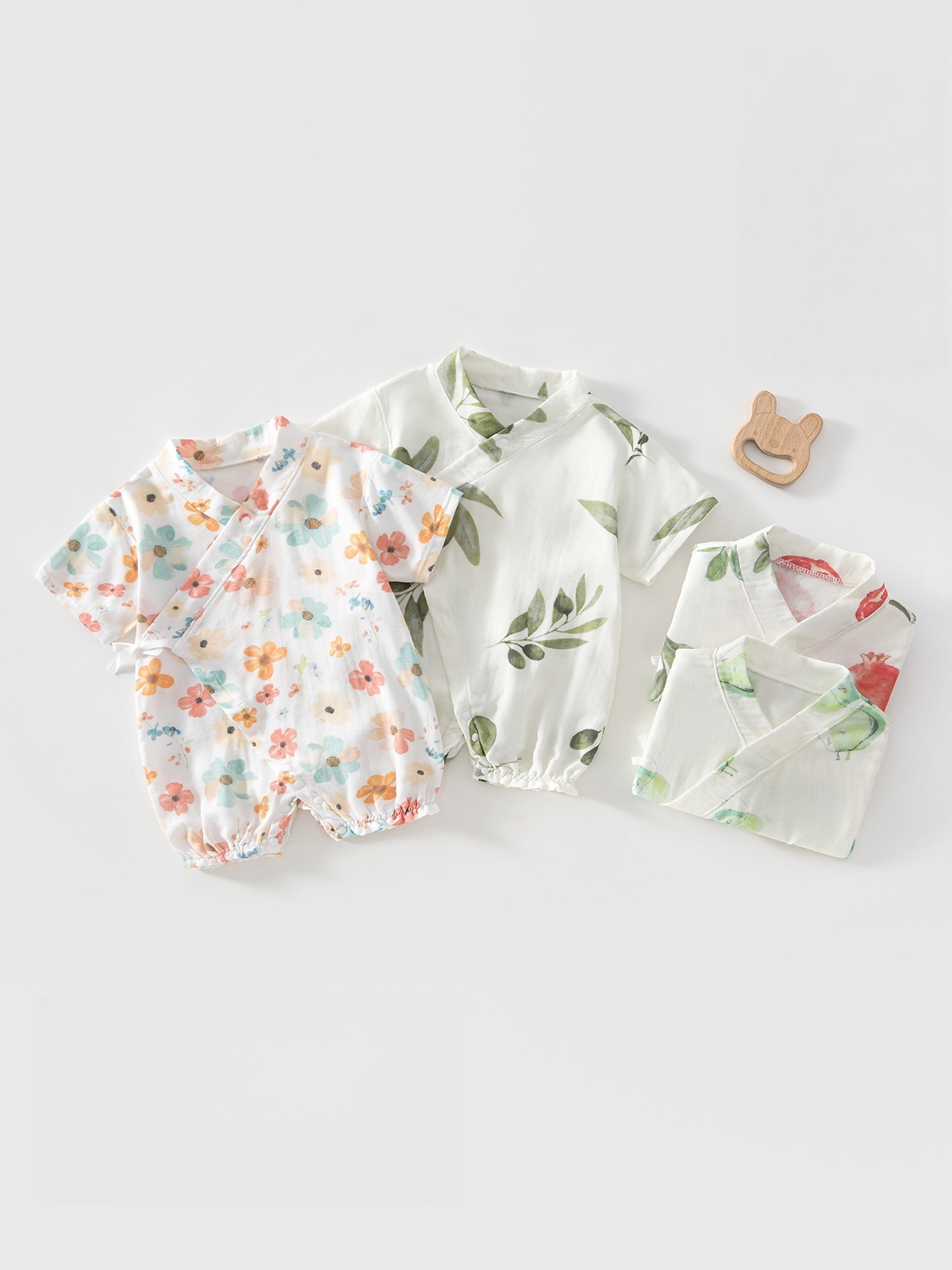 Bamboo Bodysuit Baby - Body de verano para bebé recién