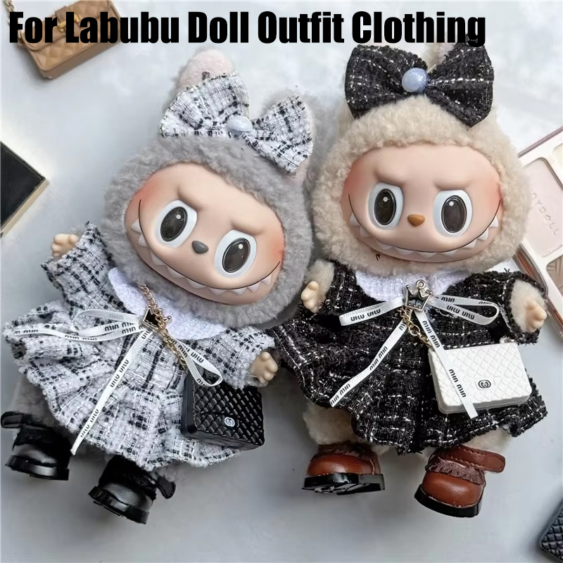 Baby Clothing Unisex - Falda Adorable para muñeca Labubu de