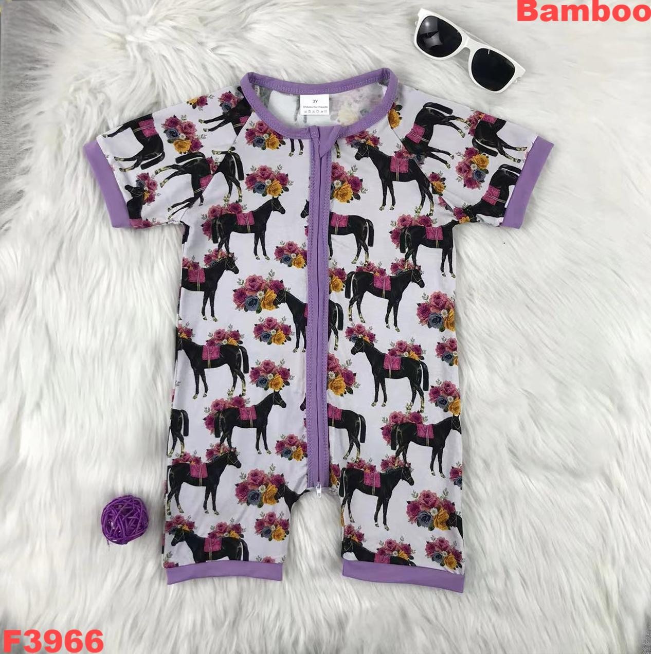 Bamboo Bodysuit Baby - Mamelucos de bambú para bebés y