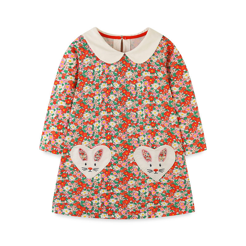 Baby Clothing Knitting Patterns - Vestidos de Princesa de Manga Larga