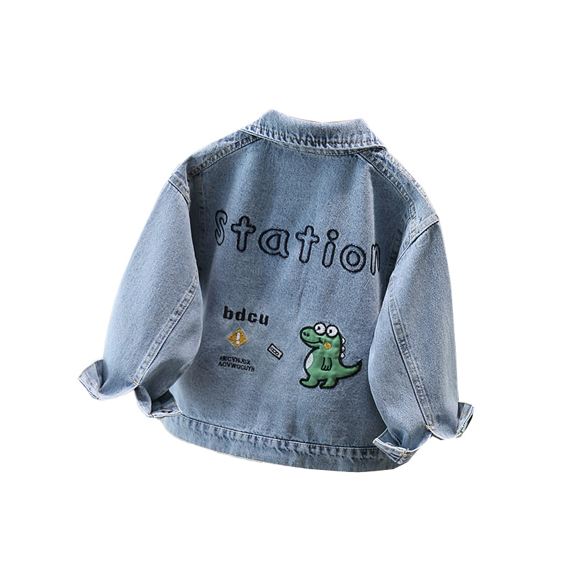 Baby Clothing Unisex - Chaqueta vaquera de estilo lindo para