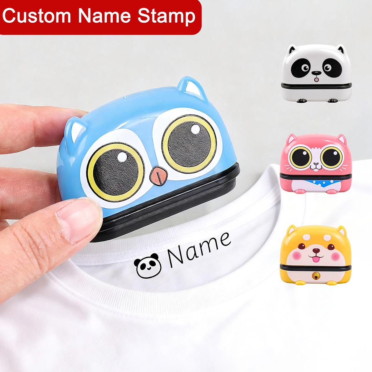 Baby Clothing Labels - Sello de nombre personalizado bonito, sello