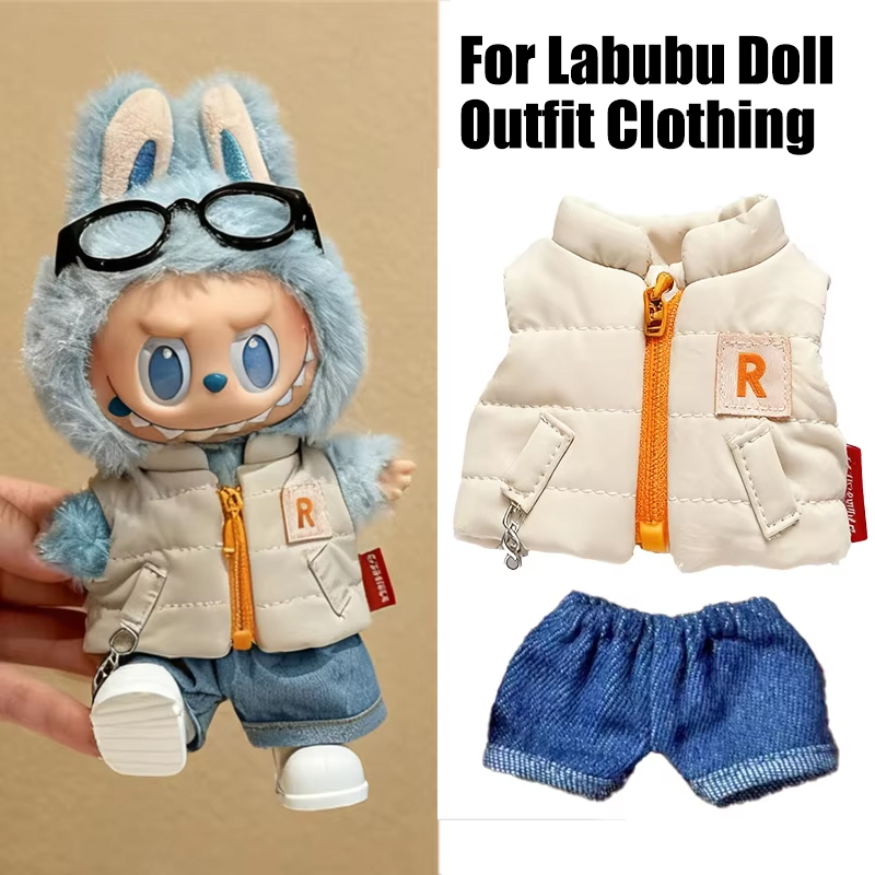 Baby Clothing Unisex - Para muñeca Labubu de 15 y