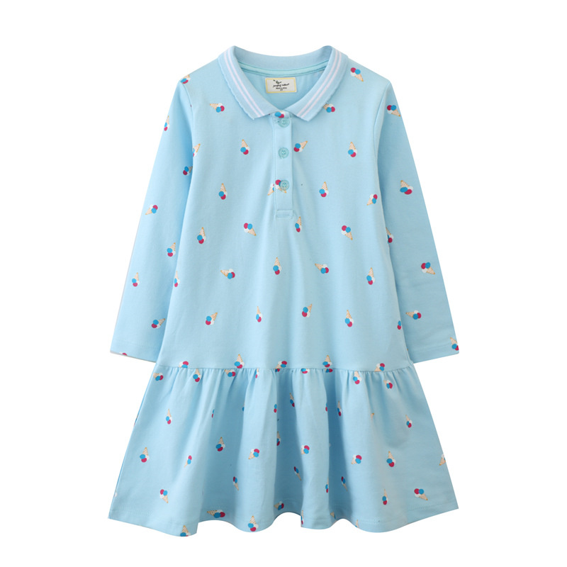 Baby Clothing Knitting Patterns - Jumping Meters 2-7T vestidos de manga