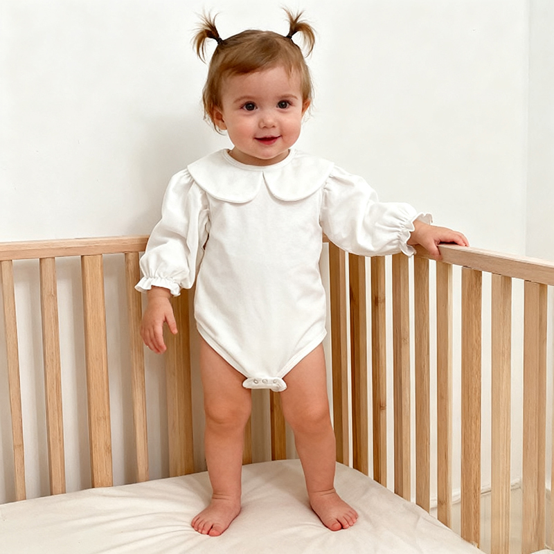 Bamboo Bodysuit Baby - Nuevo Pelele para niña de 0