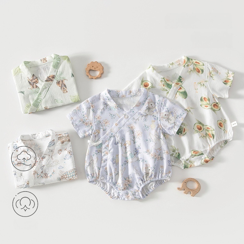 Bamboo Bodysuit Baby - Body para Bebé Recién Nacido, Verano,