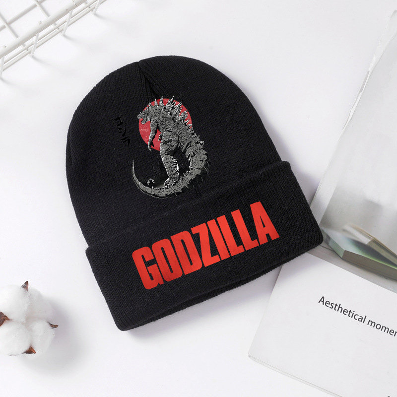 Baby Clothing Model - Gorro de punto Godzilla para invierno