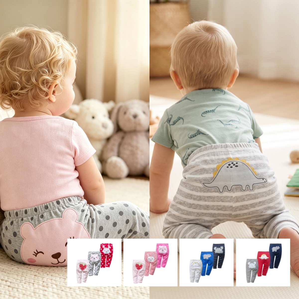 Paquete de 3 Pantalones Harem  - Toddler Legging Set reseña y precio