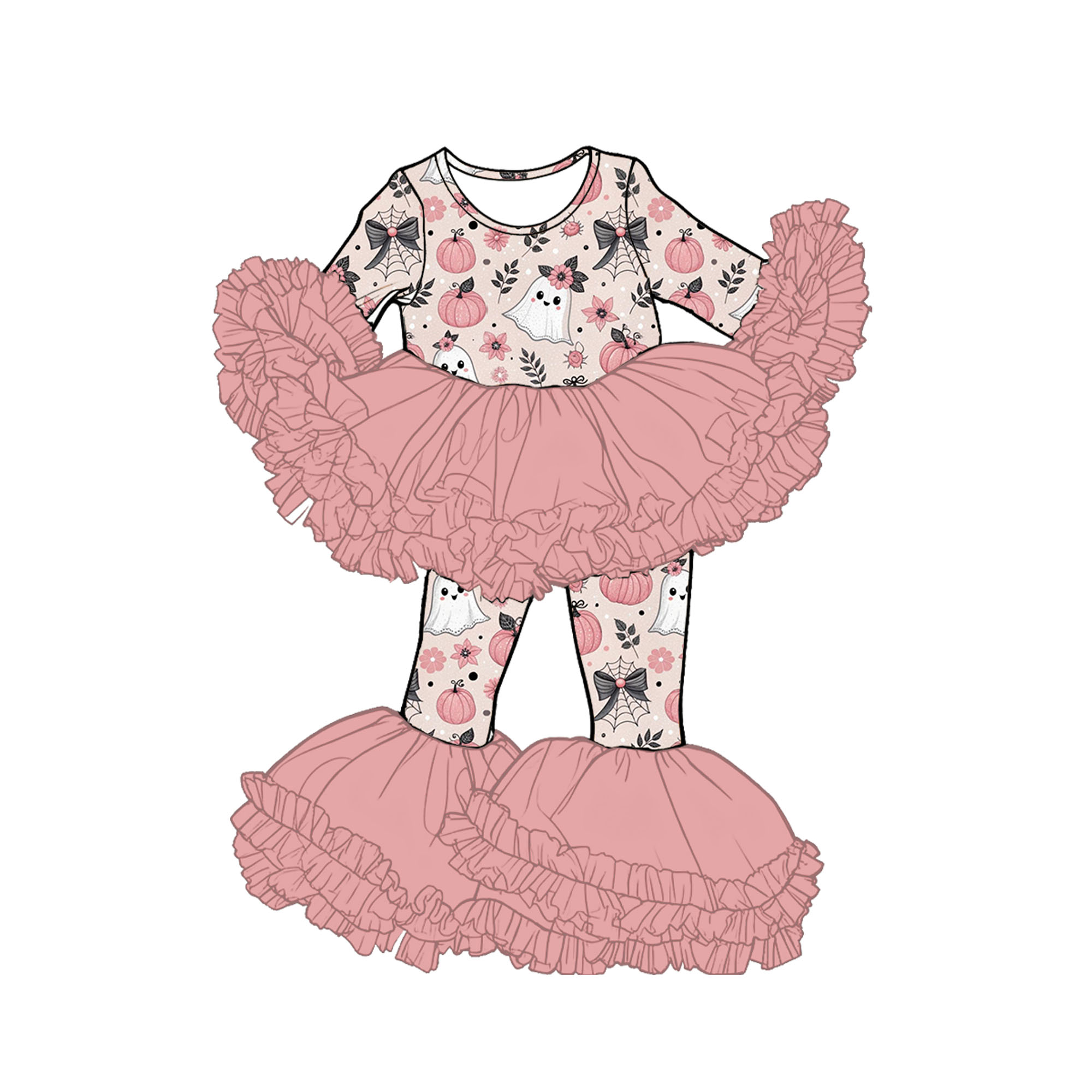 Conjunto de Boutique para Niña - Toddler Legging Set reseña y precio