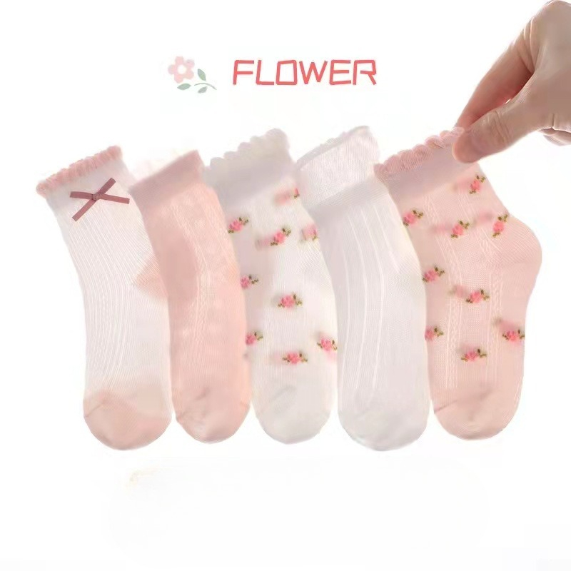 Calcetines para niñas con boni - Baby Clothing Knitting Patterns reseña y precio