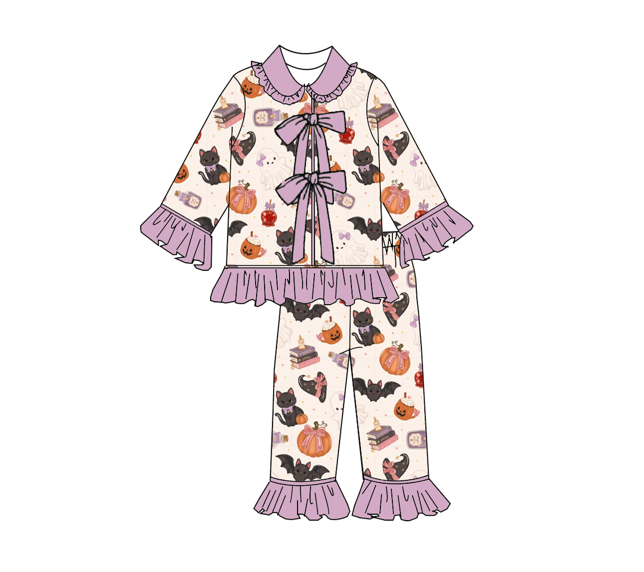 Conjunto de Pijama de Boutique - Toddler Legging Set reseña y precio