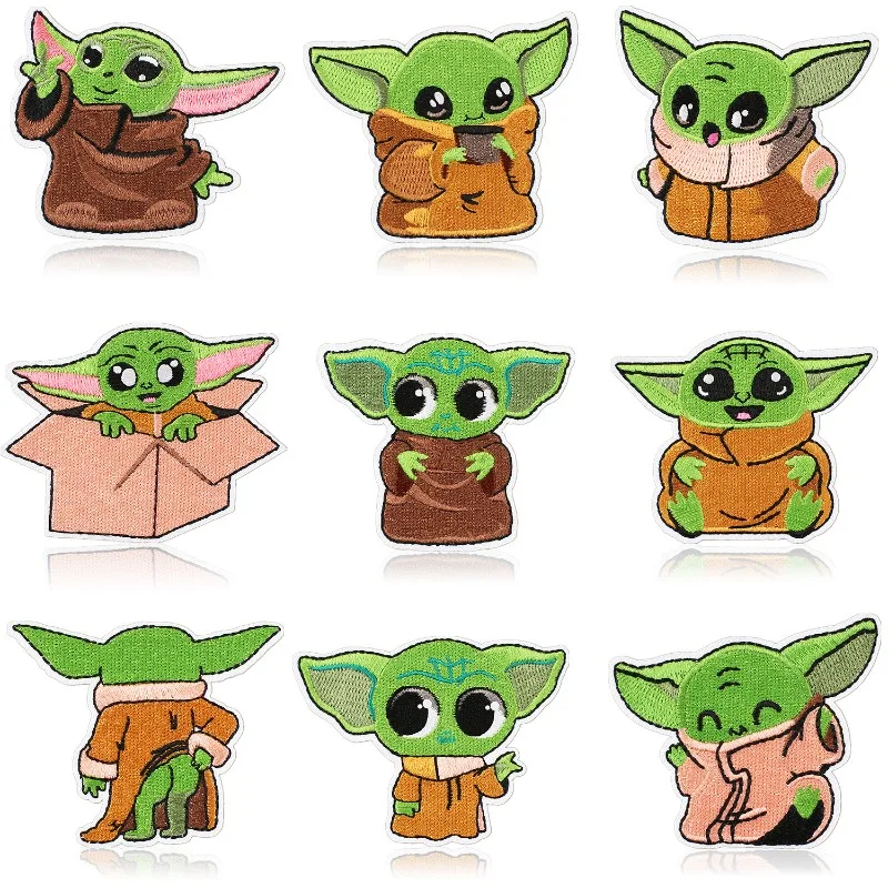 9 Parches de Personajes de Sta - Baby Yoda Clothing reseña y precio