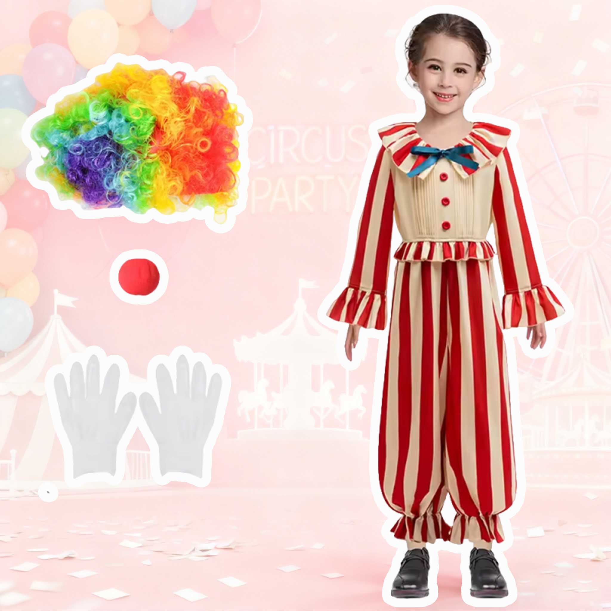 Trajes de payaso de Halloween  - Baby Clothing Unisex reseña y precio